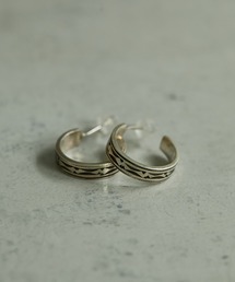 【TUAREG SILVER(トゥアレグ)】フープピアス