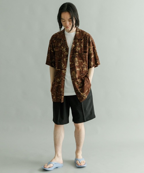 URBAN RESEARCH(アーバンリサーチ)の「T/Rイージーショーツ(その他パンツ・メンズ・カーキ/ブラック・LARGE/MEDIUM)」の5枚目の写真