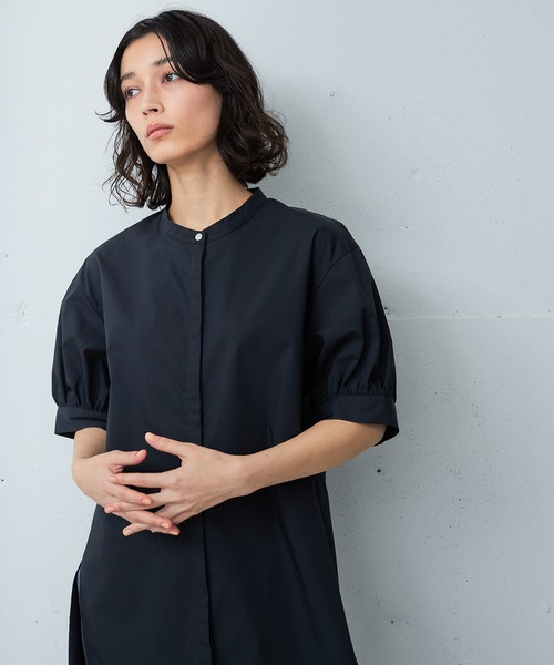 OUTERSUNSET（アウターサンセット）の「gather sleeve blouse（シャツ/ブラウス・レディース・ホワイト/ブラック・FREE）」の13枚目の写真