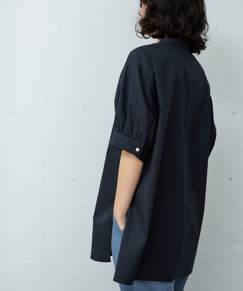 OUTERSUNSET（アウターサンセット）の「gather sleeve blouse（シャツ/ブラウス・レディース・ホワイト/ブラック・FREE）」の11枚目の写真