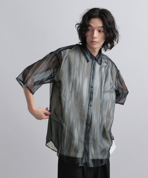 HARE（ハレ）の「SURFACEシアーシャツ(HARE)（シャツ/ブラウス）」 - WEAR
