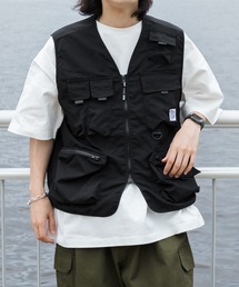 ビックシルエットフィッシングベスト