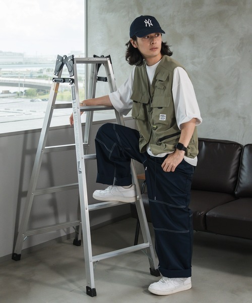 kutir(クティール)の「ビックシルエットフィッシングベスト(ベスト・メンズ・ブラック/カーキ・MEDIUM/LARGE)」の22枚目の写真