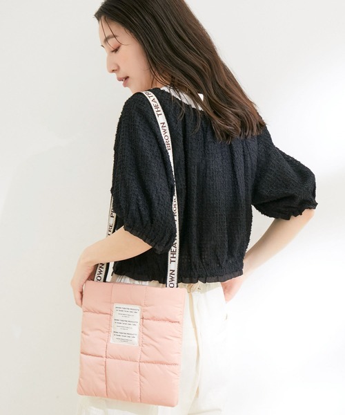 VIS（ビス）の「【洗える】リバーシブルシフォンジャガードブラウスカーディガン（カーディガン/ボレロ・レディース・ブラック/オフホワイト・FREE）」の7枚目の写真