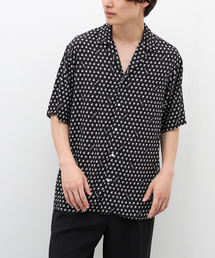 pierre cardin | 【Pierre Cardin / ピエール カルダン】別注 モノグラム柄 オープンカラーシャツ(シャツ/ブラウス)