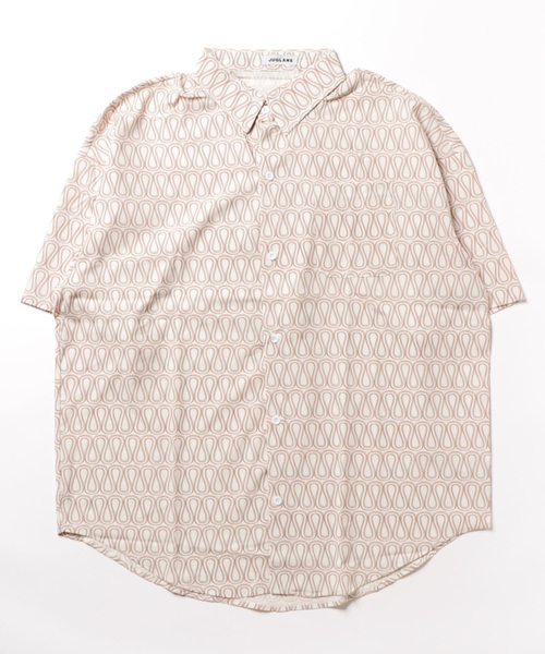 【セール】◇ レトロ総柄シャツ GT-AS38134（シャツ/ブラウス）｜Miscere（ミスケーレ）
