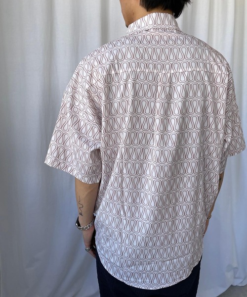 【セール】◇ レトロ総柄シャツ GT-AS38134（シャツ/ブラウス）｜Miscere（ミスケーレ）