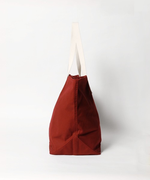 PARROTT CANVAS(パロットキャンバス)の「PARROTT CANVAS/パロットキャンバス PCM CANVAS TOTE トートバッグ(トートバッグ・レディース・キナリ/ワインレッド/ネイビー・ONE SIZE)」の11枚目の写真
