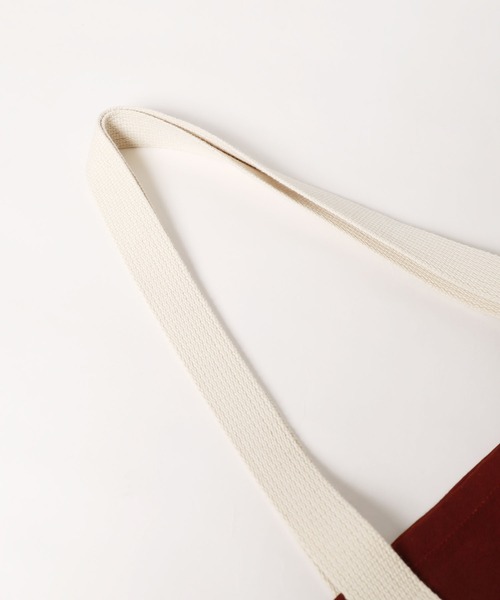 PARROTT CANVAS(パロットキャンバス)の「PARROTT CANVAS/パロットキャンバス PCM CANVAS TOTE トートバッグ(トートバッグ・レディース・キナリ/ワインレッド/ネイビー・ONE SIZE)」の4枚目の写真