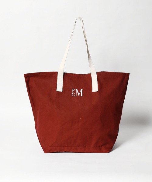 PARROTT CANVAS(パロットキャンバス)の「PARROTT CANVAS/パロットキャンバス PCM CANVAS TOTE トートバッグ(トートバッグ・レディース・キナリ/ワインレッド/ネイビー・ONE SIZE)」の12枚目の写真