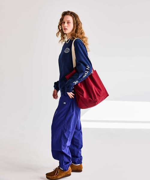 PARROTT CANVAS(パロットキャンバス)の「PARROTT CANVAS/パロットキャンバス PCM CANVAS TOTE トートバッグ(トートバッグ・レディース・キナリ/ワインレッド/ネイビー・ONE SIZE)」の17枚目の写真