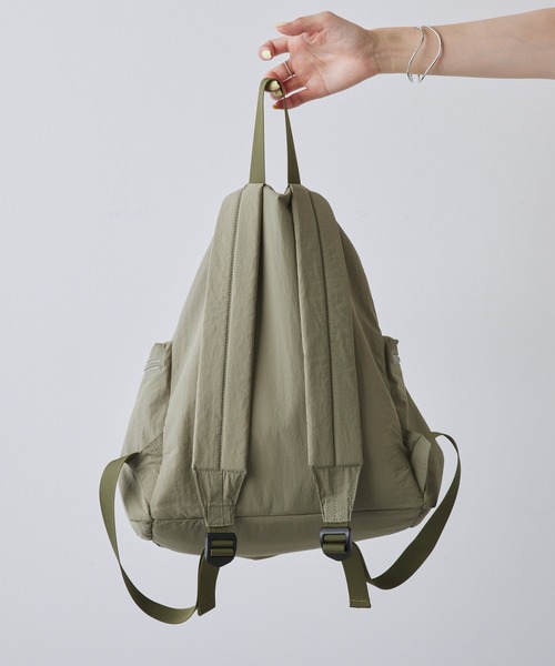 PUAL CE CIN（ピュアルセシン）の「【2023AW】ドロストリュック（バックパック/リュック・レディース・ブラック/カーキ・FREE）」の18枚目の写真