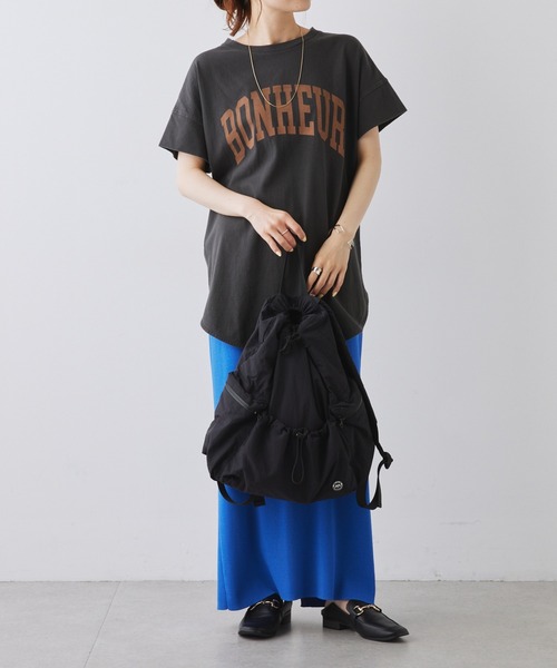 PUAL CE CIN（ピュアルセシン）の「【2023AW】ドロストリュック（バックパック/リュック・レディース・ブラック/カーキ・FREE）」の12枚目の写真