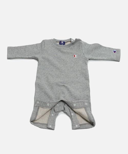 Champion（チャンピオン）の「champion / チャンピオン ロゴ長袖カバーオール（ロンパース・キッズ・ブラック/グレー/ホワイト/ピンク/グリーン/パープル/レッド・90cm/70cm/80ｃｍ）」の20枚目の写真