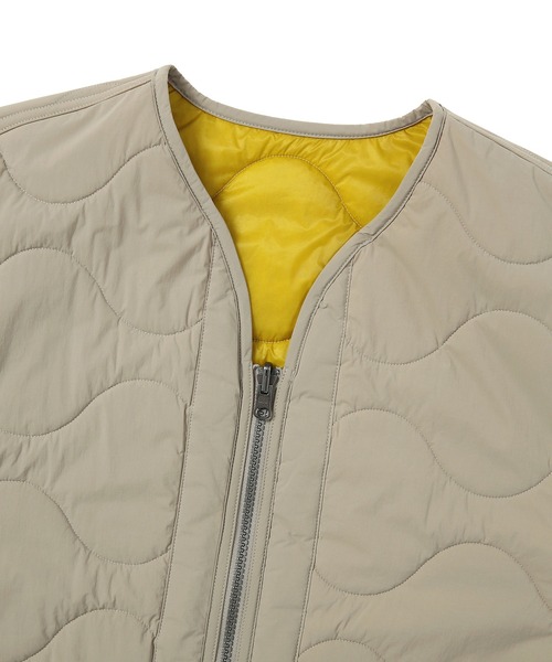 thisisneverthat(ディスイズネバーザット)の「POLARTEC Reversible Quilted Jacket(ブルゾン・メンズ・ストーン/ライトカーキ/ベージュ・L/S/XL/M)」の18枚目の写真