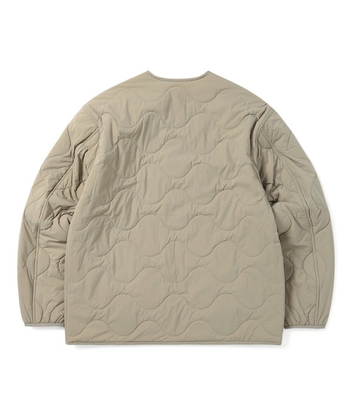 thisisneverthat(ディスイズネバーザット)の「POLARTEC Reversible Quilted Jacket(ブルゾン・メンズ・ストーン/ライトカーキ/ベージュ・L/S/XL/M)」の21枚目の写真