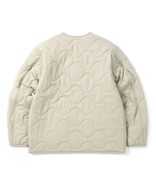 thisisneverthat(ディスイズネバーザット)の「POLARTEC Reversible Quilted Jacket(ブルゾン・メンズ・ストーン/ライトカーキ/ベージュ・L/S/XL/M)」の7枚目の写真