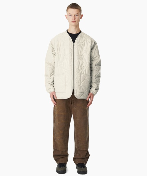 thisisneverthat(ディスイズネバーザット)の「POLARTEC Reversible Quilted Jacket(ブルゾン・メンズ・ストーン/ライトカーキ/ベージュ・L/S/XL/M)」の8枚目の写真