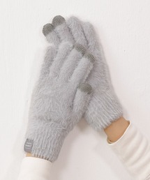emesuelee（エメスーリー）の「スマホ対応 モヘア風保湿加工手袋（手袋）」