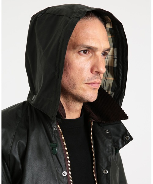 ワックス デタッチャブル フード 6オンス（キャップ）｜Barbour