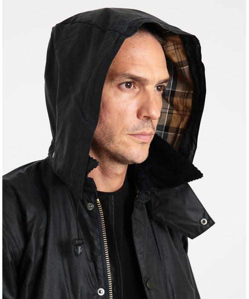 ワックス デタッチャブル フード 6オンス（キャップ）｜Barbour
