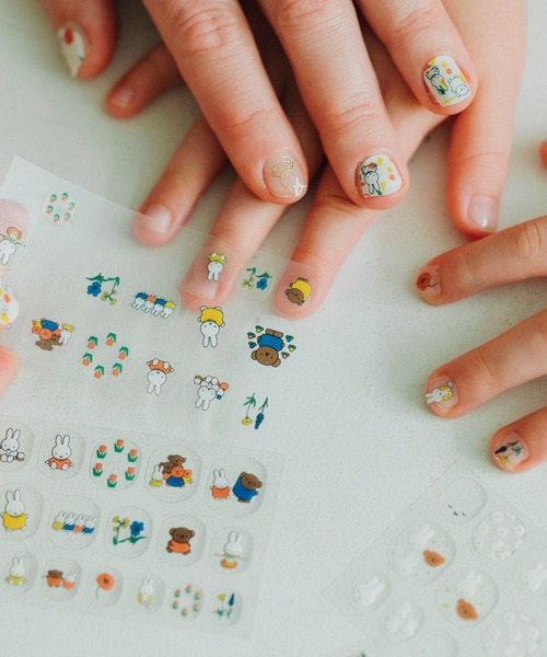 studio CLIP（スタディオクリップ）の「ネイルシール【Dick Brunaコラボ】（ネイルシール/ネイルチップ・レディース・その他3/その他1・FREE）」の3枚目の写真