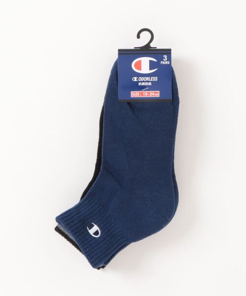 CHAMPION/チャンピオン】キッズ ショート丈 ソックス 3P
