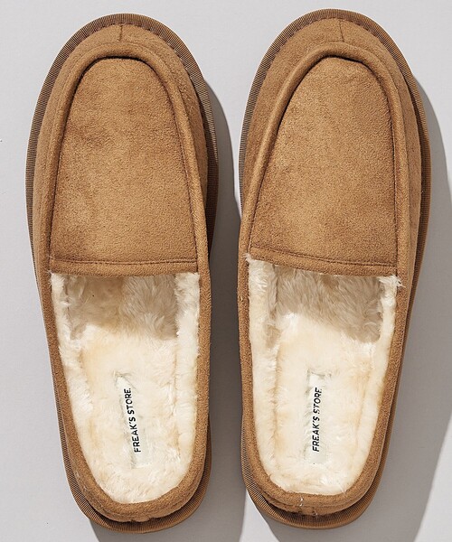 FREAK'S STORE(フリークスストア)の「限定展開 フェイクムートン スリッポン ミュール/ローファーモック(スニーカー・メンズ・ブラック/ベージュ/キャメル・26.0cm/24.0cm/28.0cm/27.0cm/25.0cm/23.0cm)」の17枚目の写真