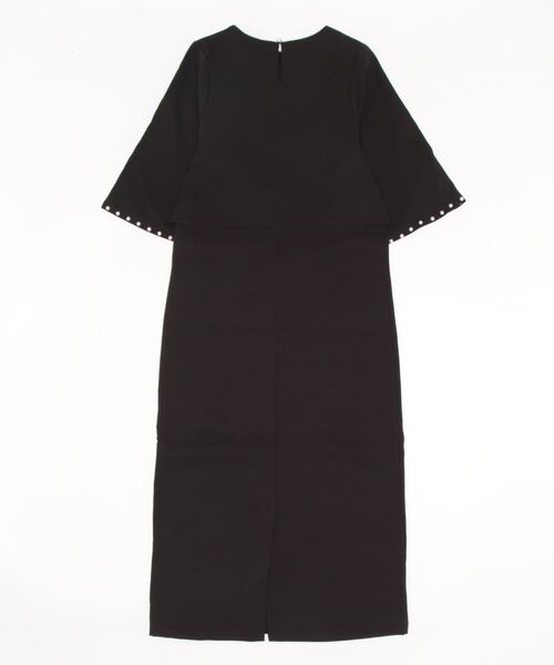 coca（coca）（コカ）の「パールスリーブセットアップオケージョンドレス（ドレス・レディース・ベージュ/ブラック・M/L）」の11枚目の写真