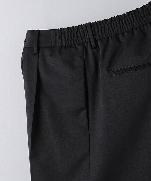 TAGLIATORE(タリアトーレ)の「<TAGLIATORE>ツイル 1プリーツパンツ(その他パンツ・メンズ・ブラック・50/46/48)」の4枚目の写真