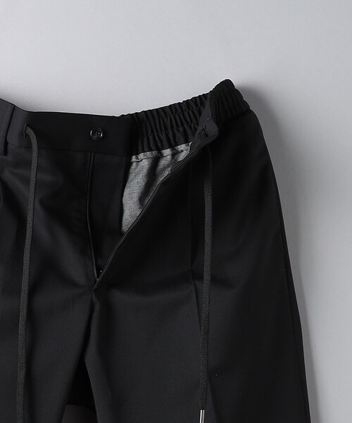 TAGLIATORE(タリアトーレ)の「<TAGLIATORE>ツイル 1プリーツパンツ(その他パンツ・メンズ・ブラック・50/46/48)」の6枚目の写真