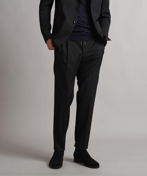 TAGLIATORE(タリアトーレ)の「<TAGLIATORE>ツイル 1プリーツパンツ(その他パンツ・メンズ・ブラック・50/46/48)」の21枚目の写真