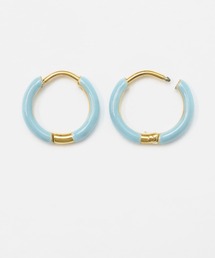 blackdia ocean エナメルカラーフープピアス
