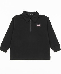 XLARGE KIDS（エクストララージキッズ）の「衿付きハーフジップＴシャツ（Tシャツ/カットソー・キッズ）」