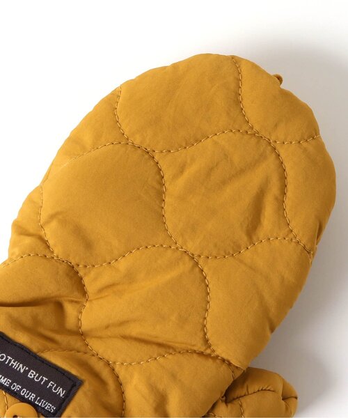 BREEZE（ブリーズ）の「キルト手袋（手袋・キッズ・キャメル/ブラック・140/120/95）」の11枚目の写真