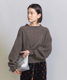 BEAUTY&YOUTH UNITED ARROWS | ボリュームスリーブ ショート ニット プルオーバー(ニット/セーター)