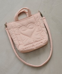 idem | padded heart bag/ハートモチーフキルティングバッグ(ショルダーバッグ)