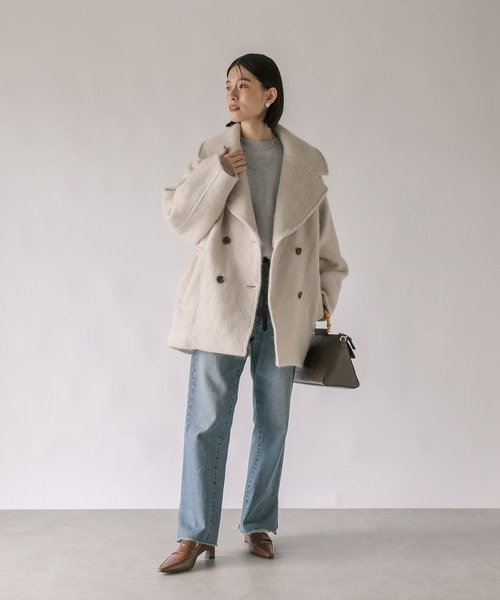 RIVE DROITE（リヴドロワ）の「シャギーミドルコート（その他アウター