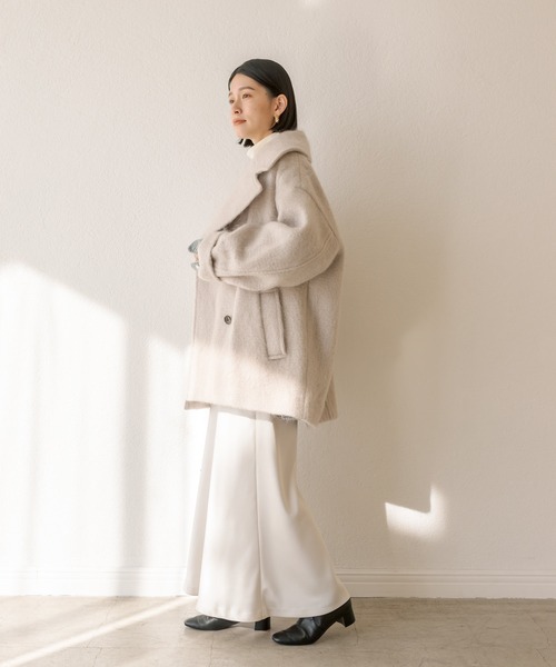 セール】シャギーミドルコート（その他アウター）｜RIVE DROITE