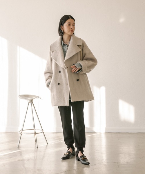 RIVE DROITE シャギーミドルコート02 セール】シャギーミドルコート（その他アウター）｜RIVE DROITE