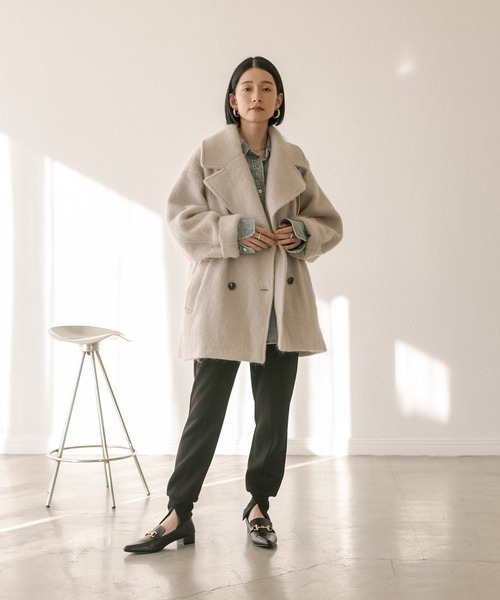 セール】シャギーミドルコート（その他アウター）｜RIVE DROITE