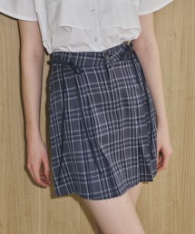 idem | 2way ribbon belt mini skirt/ウエストリボンタックミニスカート【スカパン】(スカート)