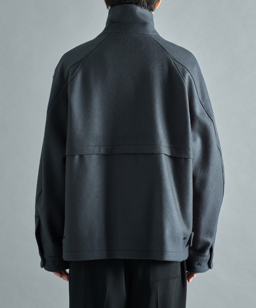 STUDIOUS（ステュディオス）の「THE Cashmere wool 2wayスタンド