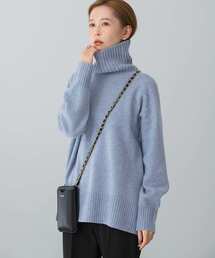 「URBAN RESEARCH ROSSO WOMEN」 長袖ニット FREE ブルー系その他 レディース URBAN RESEARCH ROSSO WOMEN（アーバンリサーチ ロッソ