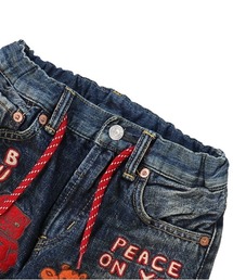 DENIMDUNGAREE12ozHOME MADEデニムラクガキイージー PN 40%OFF】 12oz HOME MADEデニム ラクガキ イージーパンツ