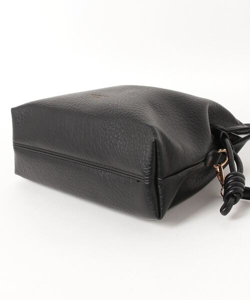 SETUP7(セットアップセブン)の「【SETUP7】2WAYレザー巾着ショルダーバッグ ドローストリングバッグ KNF049(ショルダーバッグ・レディース・ブラウン/ブラック/アイボリー・FREE)」の20枚目の写真