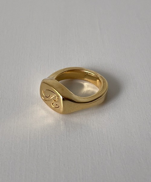 CANAL JEAN（キャナルジーン）の「Pt　イニシャルピンキーリング（リング・レディース・M/R/A・5/3）」の21枚目の写真