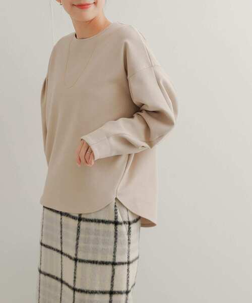 URBAN RESEARCH DOORS(アーバンリサーチドアーズ)の「バックジッププルオーバー(Tシャツ/カットソー・レディース・ブラック/ベージュ系その他/モカ・MEDIUM)」の21枚目の写真