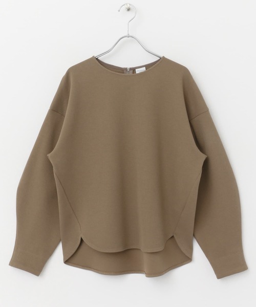 URBAN RESEARCH DOORS(アーバンリサーチドアーズ)の「バックジッププルオーバー(Tシャツ/カットソー・レディース・ブラック/ベージュ系その他/モカ・MEDIUM)」の13枚目の写真