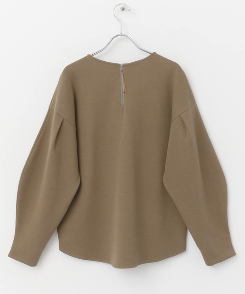 URBAN RESEARCH DOORS(アーバンリサーチドアーズ)の「バックジッププルオーバー(Tシャツ/カットソー・レディース・ブラック/ベージュ系その他/モカ・MEDIUM)」の15枚目の写真